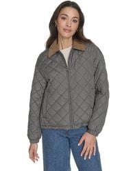 Levi's - Regular Diamond Quilted Jacket - Lyst