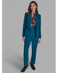 BCBGMAXAZRIA - Open Front Long-sleeve Jacket - Lyst