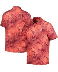 Tommy Bahama - Alabama Tide Big And Tall Coast Luminescent Fronds Island Zone Button-up Camp Shirt - Lyst