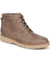 Dr. Scholls - Northstar Round Toe Lace Up Short Boots - Lyst