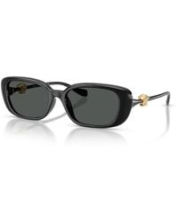Versace - Rectangle Sunglasses - Lyst