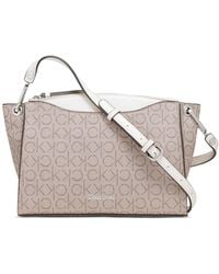 Calvin Klein - Garnet Adjustable Top Zipper Crossbody - Lyst