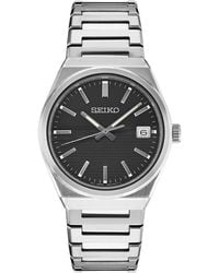 Seiko - Essentials Stainless Steel Bracelet Watch 39mm - Lyst