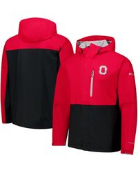 Columbia - Ohio State Buckeyes Field Bound Omni-tech Full-zip Jacket - Lyst