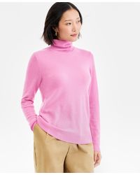 Charter Club - 100% Cashmere Turtleneck Sweater - Lyst