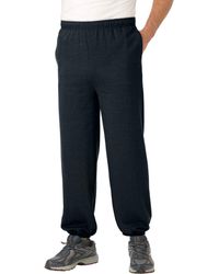 Kingsize - Big & Tall Fleece Elastic Cuff Sweatpants - Lyst