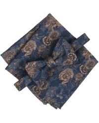 BarIII - Easton Floral Bow Tie And Pocket Square - Lyst