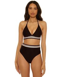 Trina Turk - Bougainvillea Reversible V-neck Top - Lyst