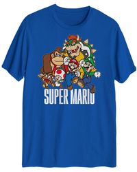 Hybrid - Super Mario Group Graphic T-shirt - Lyst