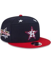 KTZ - Navy/red Kansas City Royals 2025 Mlb All-star Game Workout Side Patch 9fifty Snapback Hat - Lyst
