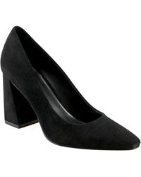 Marc Fisher - Yalina Slip-on Block Heel Dress Pumps - Lyst