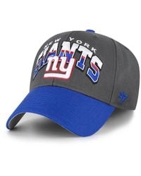 '47 - New York Giants Split Block Mvp Adjustable Hat - Lyst