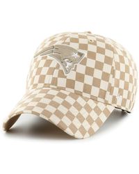 '47 - New England Patriots Vibe Check Clean Up Adjustable Hat - Lyst