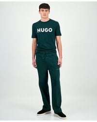 BOSS - Hugo By Hugo Fit Dadsinolo Regular-fit Drawstring jogger Pants - Lyst
