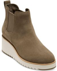 cole haan wedge booties