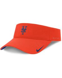 Nike - New York Mets Primetime Bozz Ace Performance Adjustable Visor Hat - Lyst