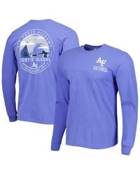 Image One - Air Force Falcons Circle Campus Scene Long Sleeve T-shirt - Lyst