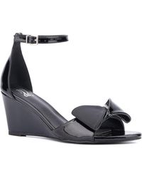 New York & Company - Shelby Wedge Sandal - Lyst