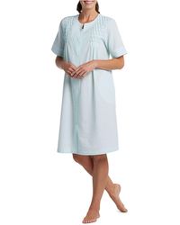 miss elaine short zipper robes