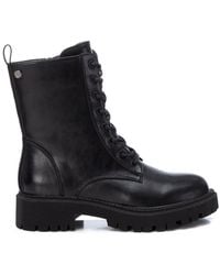 Xti - Combat Booties By - Lyst