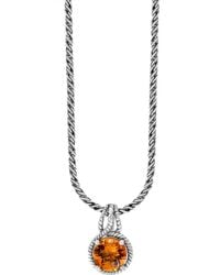 Effy - Effy Solitaire 18" Pendant Necklace (3-1/2 Ct. T.w. - Lyst