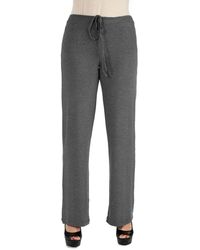 24seven Comfort Apparel - Comfortable Drawstring Lounge Pants - Lyst