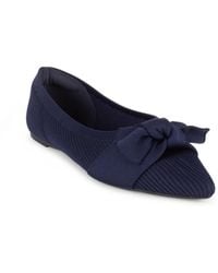 Tahari - Montserrat Knit Slip-on Flats - Lyst