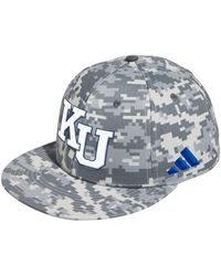 adidas - Kansas Jayhawks On-field Fitted Baseball Hat - Lyst