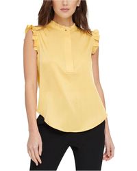 dkny tops macy's