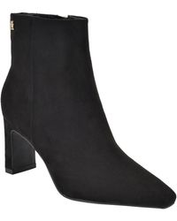 Tommy Hilfiger - Eddey Mid Height Block Heel Dress Booties - Lyst