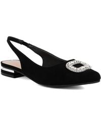 Jones New York - Quarry Pointed Toe Slingback Flats - Lyst