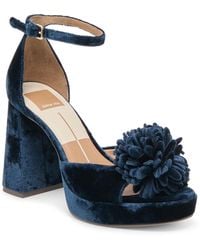 Dolce Vita - Perel Flower Two-piece Platform High-heel Dress Sandals - Lyst