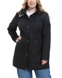 BGSD - Plus Size Water-resistant Hooded Anorak Jacket - Lyst