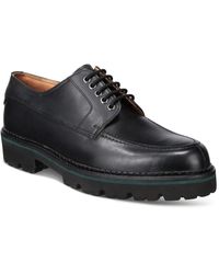 Ted Baker - Waxy Leather Lug Sole Derby Shoes - Lyst