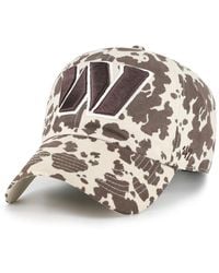 '47 - Natural Washington Commanders Bessie Clean Up Adjustable Hat - Lyst