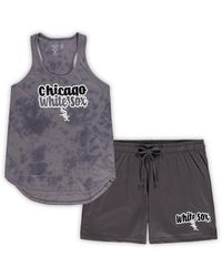 Concepts Sport - Chicago White Sox Plus Size Cloud Tank Top And Shorts Sleep Set - Lyst