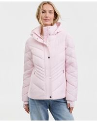Michael Kors - Michael Packable Hooded Puffer Coat - Lyst