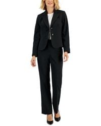 Le Suit - Two-button Pinstriped Pantsuit Set - Lyst