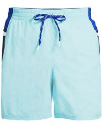 Lands' End - 7" Volley Swim Trunks - Lyst