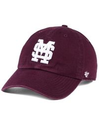 '47 - Distressed Mississippi State Bulldogs Vintage-like Clean Up Adjustable Hat - Lyst