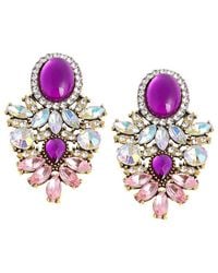 SOH - Party Stone Drop Earrings - Lyst