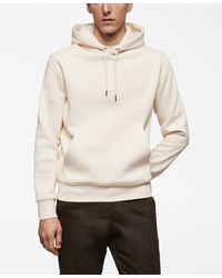 Mango - Cotton Kangaroo-hooded Sweatshirt - Lyst
