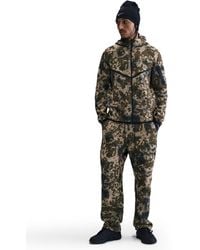 Nike - Tech Open-hem Fleece Camo Pants - Lyst
