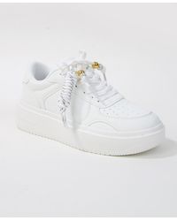 BERNESS - Larra Platform Lace Up Sneakers - Lyst