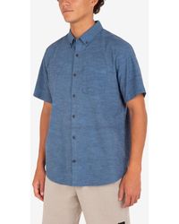Hurley - One And Only Stretch Button-down Shirt - Lyst