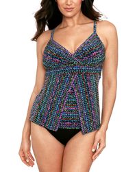 Miraclesuit - Cleo V-neck Tankini Top - Lyst
