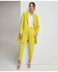 DKNY - Notched Collar One Button Blazer Long Sleeve Button Down Shirt Essex Flat Front Ankle Pants - Lyst