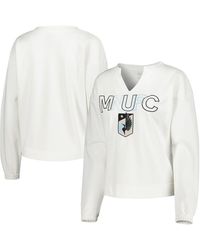 Concepts Sport - Minnesota United Fc Sunray Notch Neck Long Sleeve T-shirt - Lyst