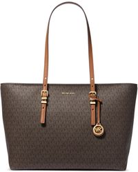 Michael Kors - Michael Quinn Extra Large Logo East West Tote - Lyst