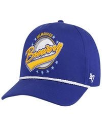 '47 - 47 Brand Milwaukee Brewers Wax Pack Collection Premier Hitch Adjustable Hat - Lyst